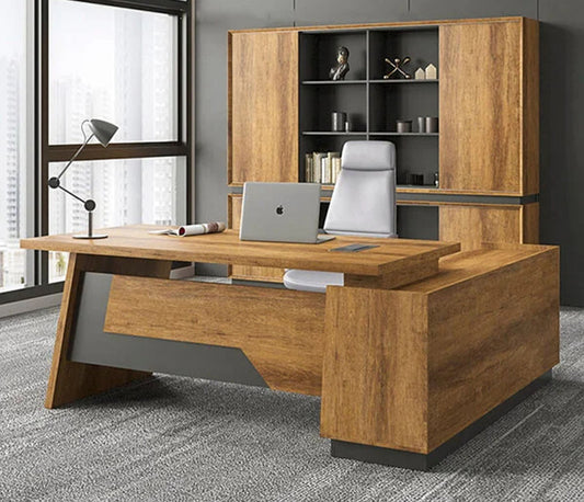 High quality Spanish MDF wood manager desk - CEM-142
