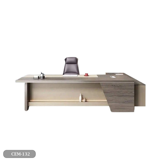 High quality Spanish MDF wood manager desk - CEM-132