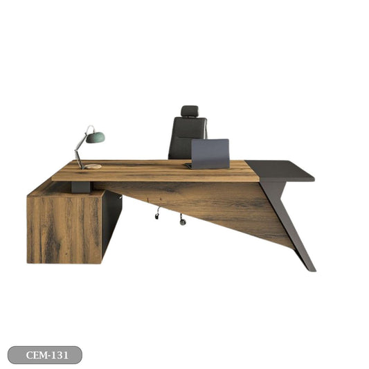 High quality Spanish MDF wood manager desk - CEM-131