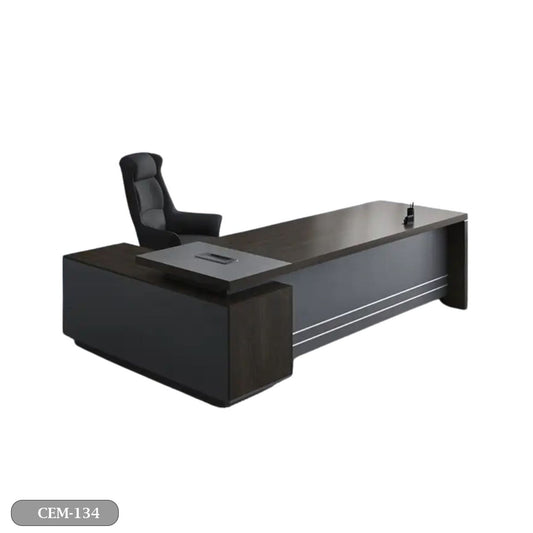 High quality Spanish MDF wood manager desk - CEM-134