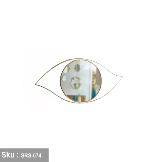 Steel decorative mirror - SRS-074
