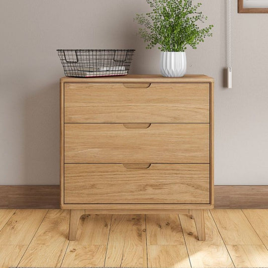 Side Wooden Counter Drawer Unit with Doco Paint + Oyster – Model CHW-045