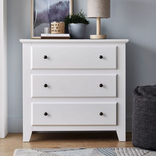 Side Wooden Counter Drawer Unit with Doco Paint + Oyster – Model CHW-052