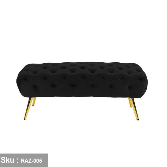 فولز بانكيت 100 * 50 قماش قطيفه اسود - اوسكار رتان