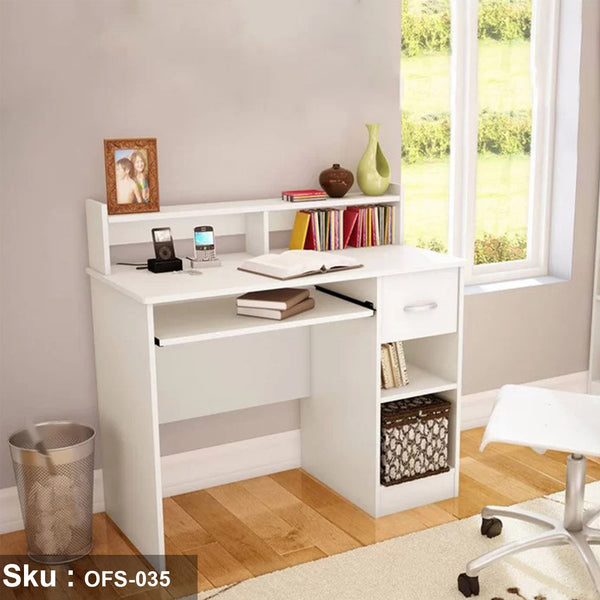 Treated Spanish MDF wood desk - OFS-035