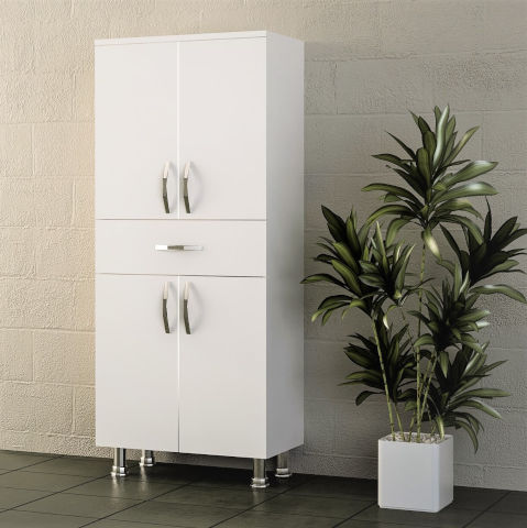High-quality MDF wood bathroom unit - OUBE-002