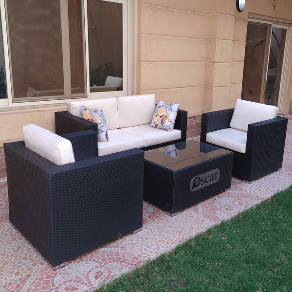 VIP rattan set for family, accommodates 4 people