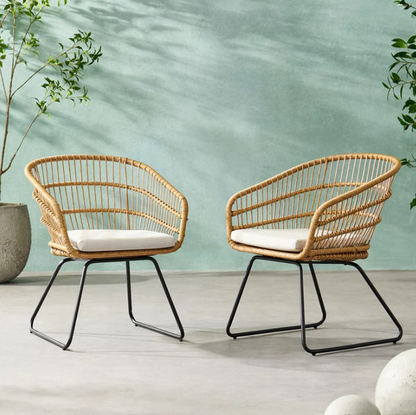 2 Chair Set from Rattan - OS-294