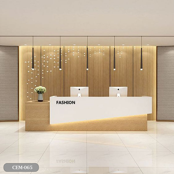 مكتب استقبال - Reception Counter - خشب MDF اسباني - CEM-065