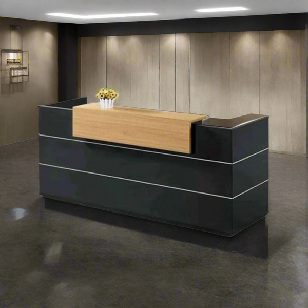 High quality MDF wood reception desk - HFS-086