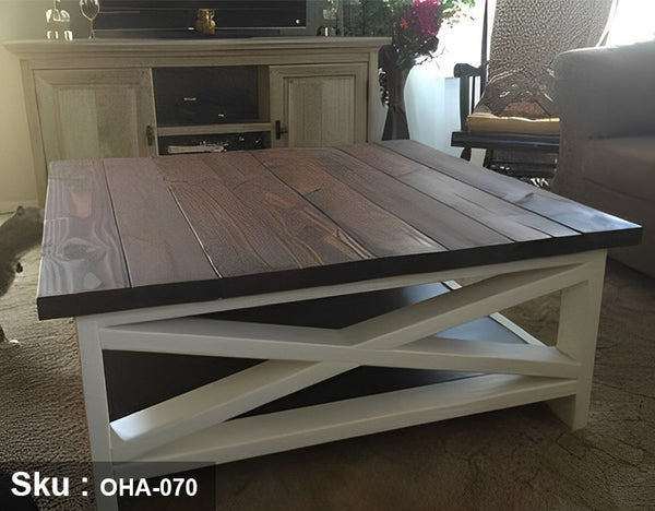 Swedish Wood Coffee Table - OHA-070