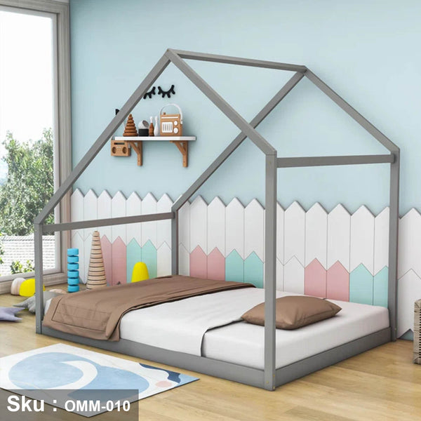 Metal baby bed with thermal paint - OMM-010