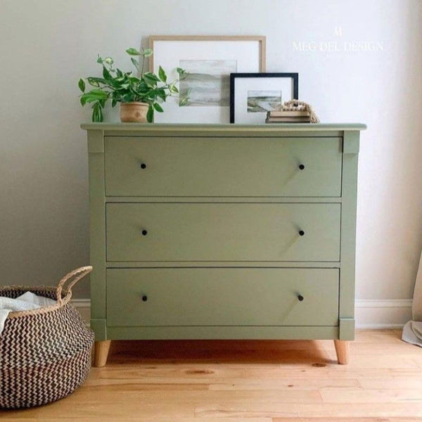 Side Drawer Unit CHW-012 – Counter Wood × Musky Legs with Doco Paint + Oyster