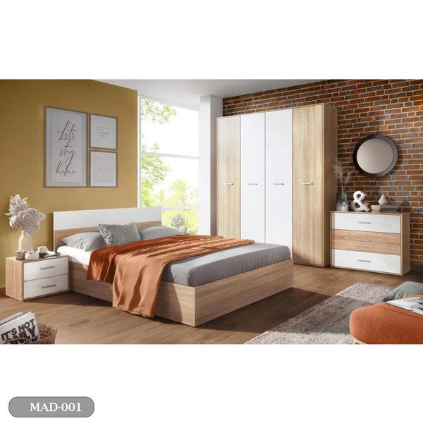 Master bedroom made of Spanish MDF wood - MAD-001