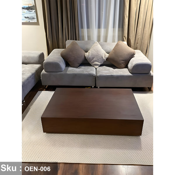 Natural wood coffee table - OEN-006