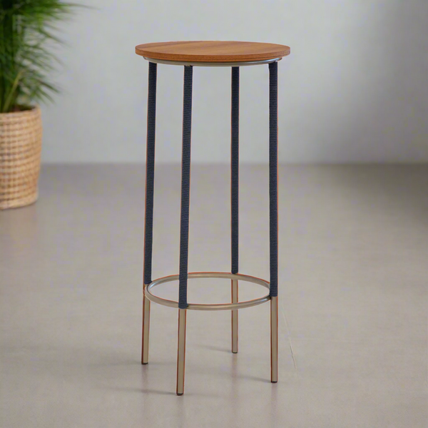 طاولة بن خشب زان للديكور الخارجي