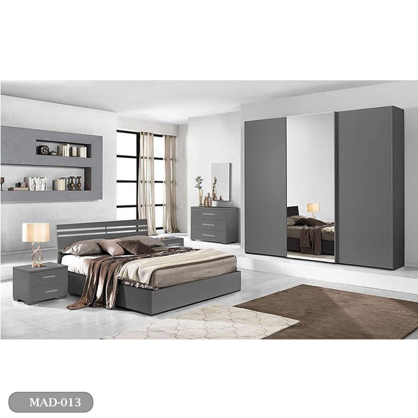 Master bedroom made of Spanish MDF wood - MAD-013