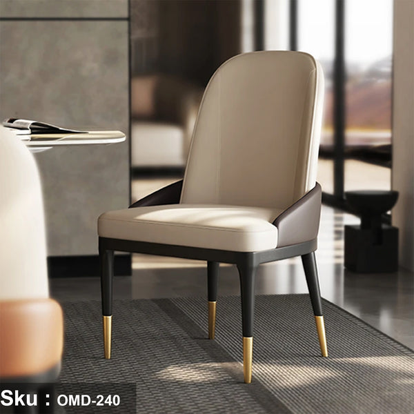 Modern chair - high quality natural wood - OMD-240