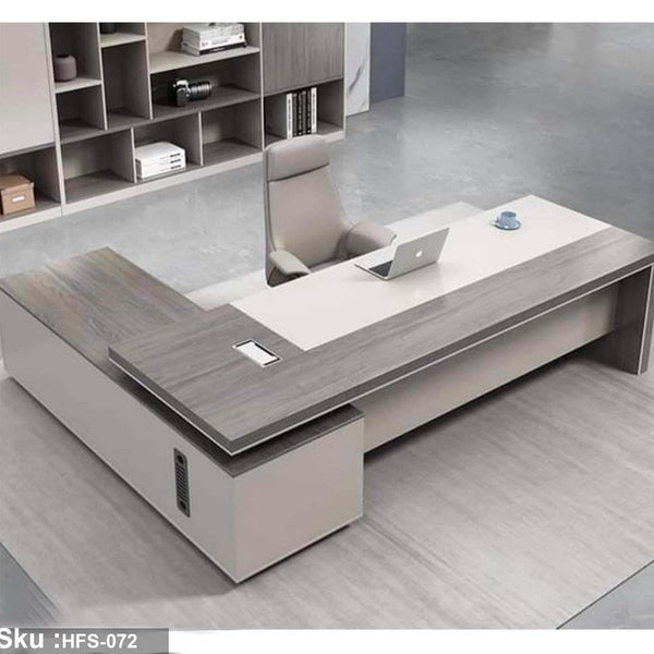 High-Quality MDF Wood Manager Desk - HFS-072