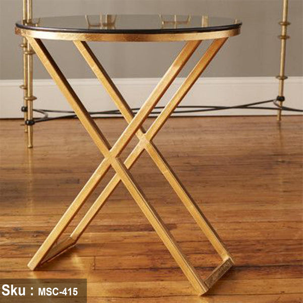 Amia side table 50 * 40 marble