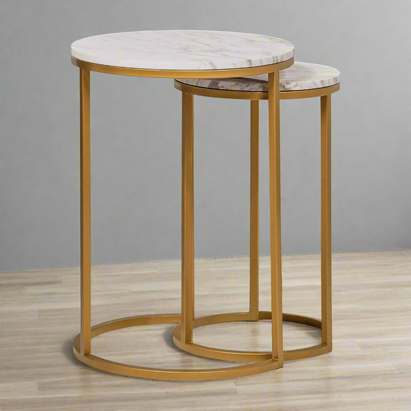 Erica side table, iron, electrostatic paint