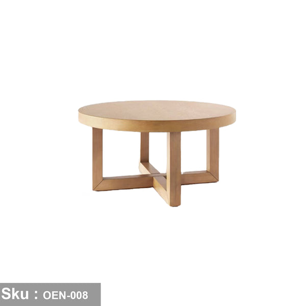 Natural wood coffee table - OEN-008