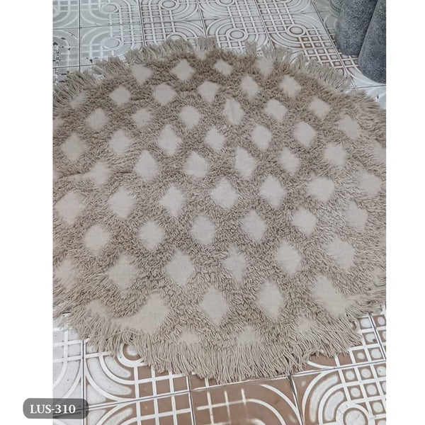 Handmade pure wool rug - 150x150cm - LUS-310