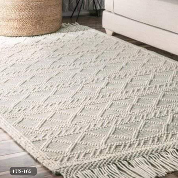 Handmade pure wool rug - 200x150cm - LUS-165