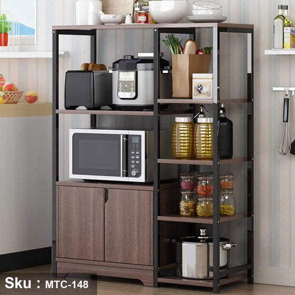 Electrostatic paint metal kitchen storage unit -MTC-148