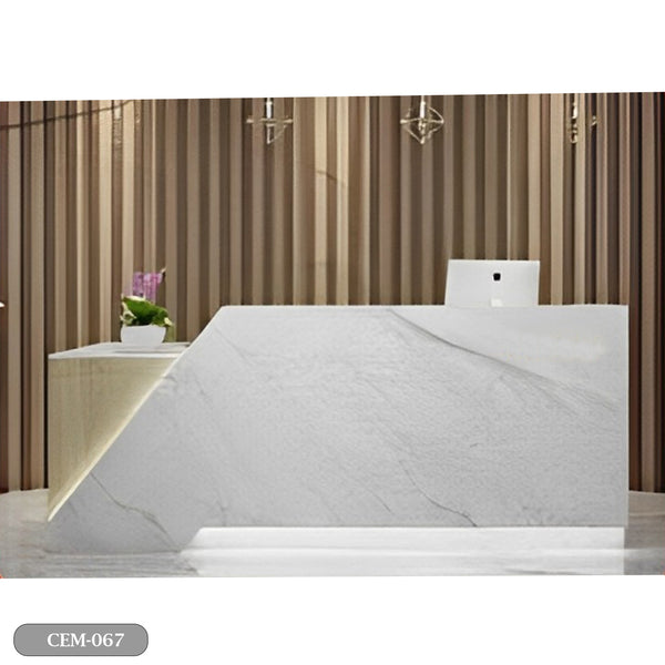 Reception desk - Reception Counter - Spanish MDF wood - CEM-067