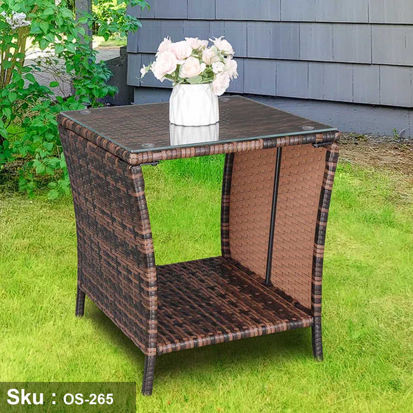 Rattan table -OS-265