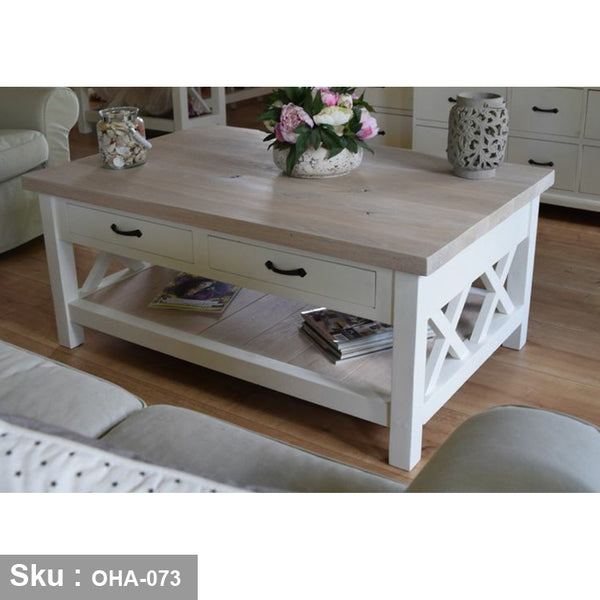 Swedish Wood Coffee Table - OHA-073