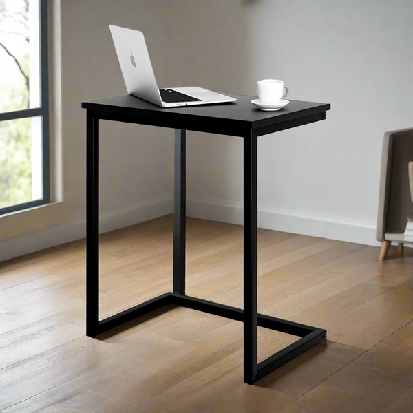 Iron and Melamine Wood Side Table - MTC-079