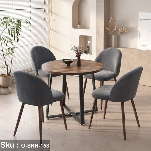 Wooden dining set - O-SRH-153