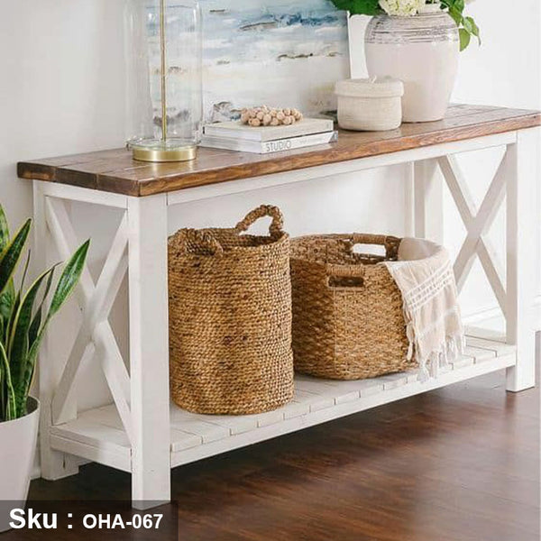 Swedish Wood Console - OHA-067