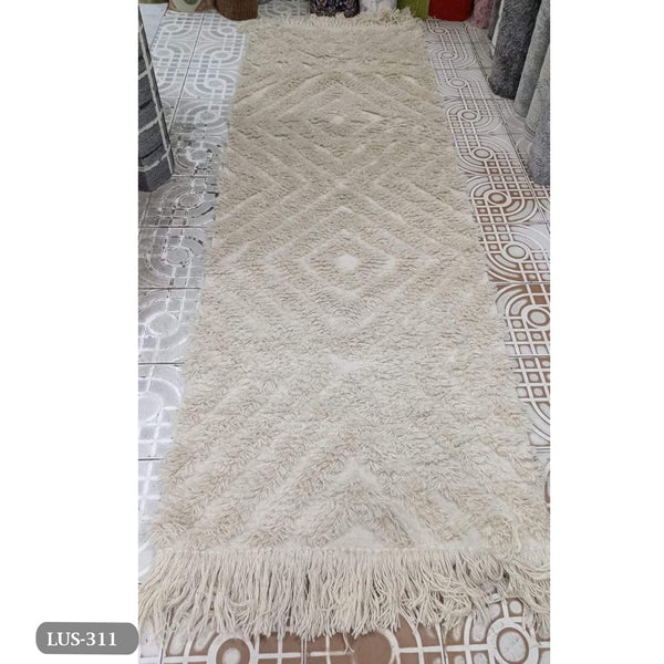 Handmade pure wool rug - 300x100cm - LUS-311