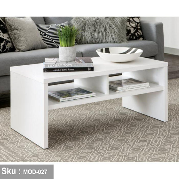 MDF wood coffee table 18 mm - MOD-027