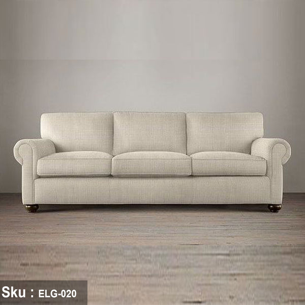 Pana sofa with 3 beech wood covers - ELG-020 - 220 * 80