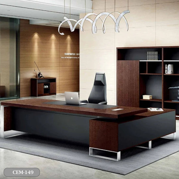 High quality Spanish MDF wood manager desk - CEM-149