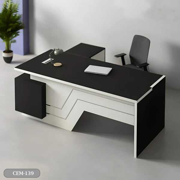 High quality Spanish MDF wood manager desk - CEM-139