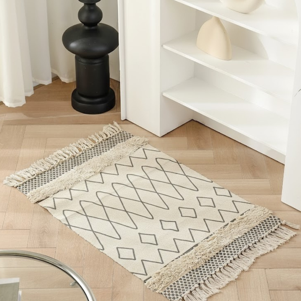 Handmade Multicolored Wool Rug – Model KHM-002 from Oscar Furniture