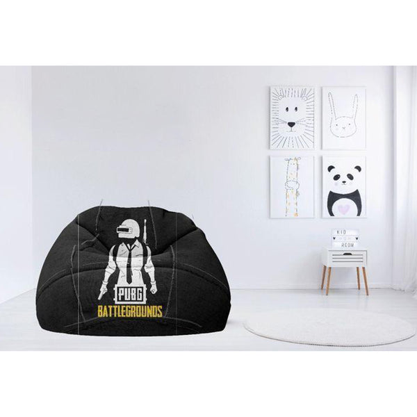 Children's plush bean bag with linen -PRV-084