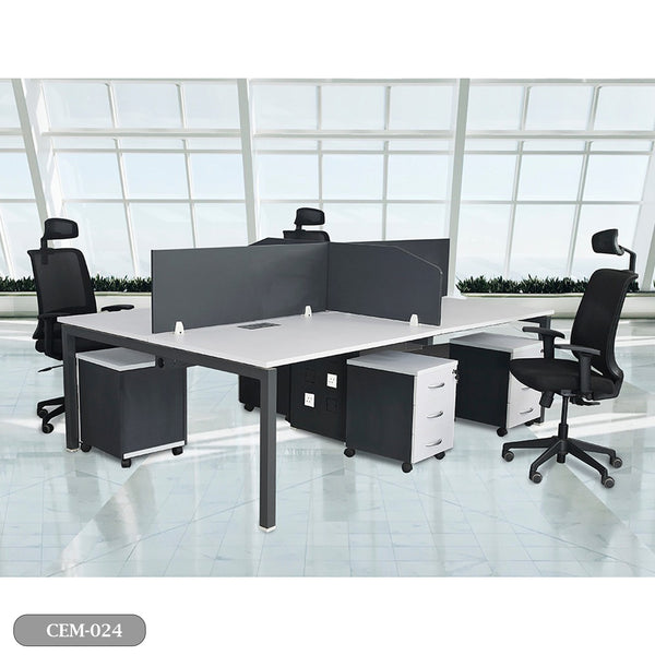 Spanish MDF wood workstation - CEM-024