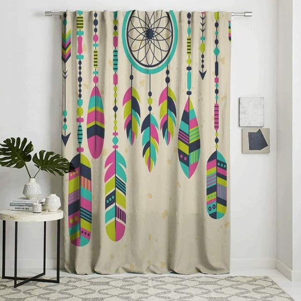 Velvet fabric children's curtain with linen - PRV-155