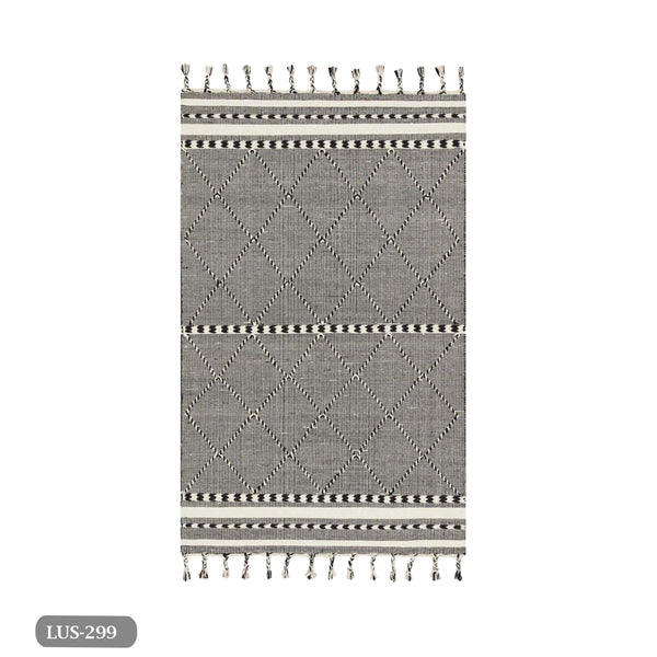 Handmade pure wool rug - 200x150cm - LUS-299