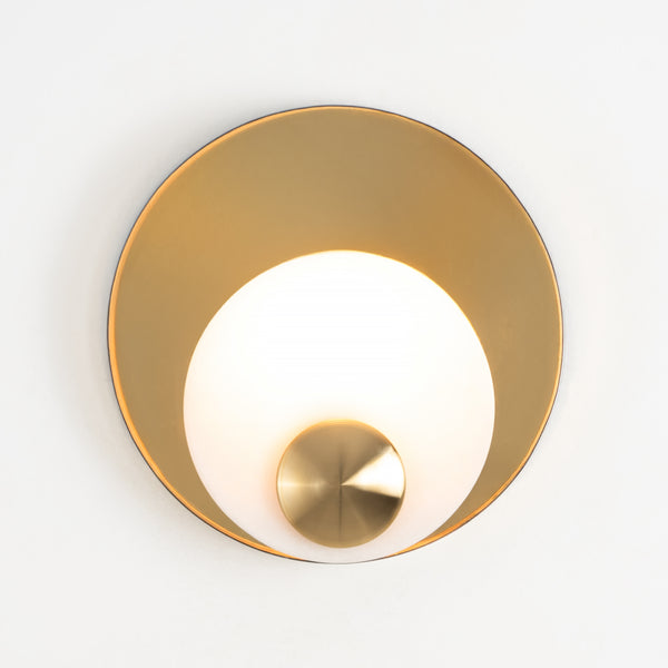 Modern Wall Sconce WDD-033 – Luxury Design of Golden Stainless Steel and White Marble with G9 Bulb