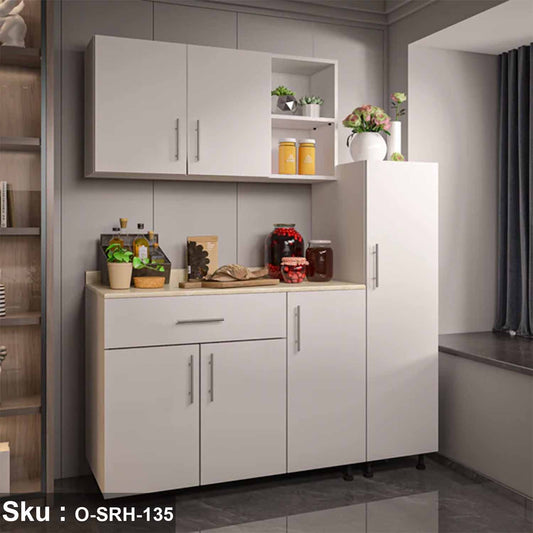 High quality MDF wood 3 piece kitchen - O-SRH-135