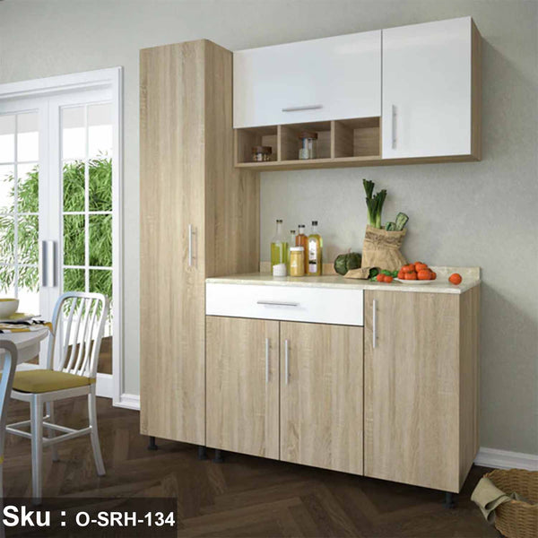 High quality MDF wood 3 piece kitchen - O-SRH-134