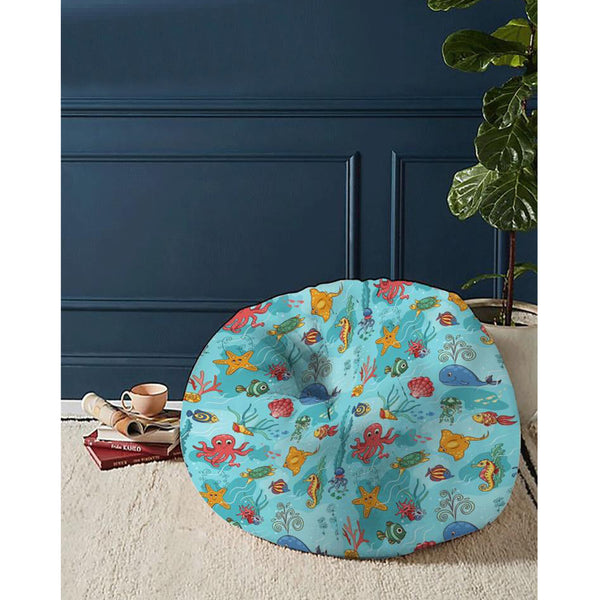 Children's plush bean bag with linen -PRV-076