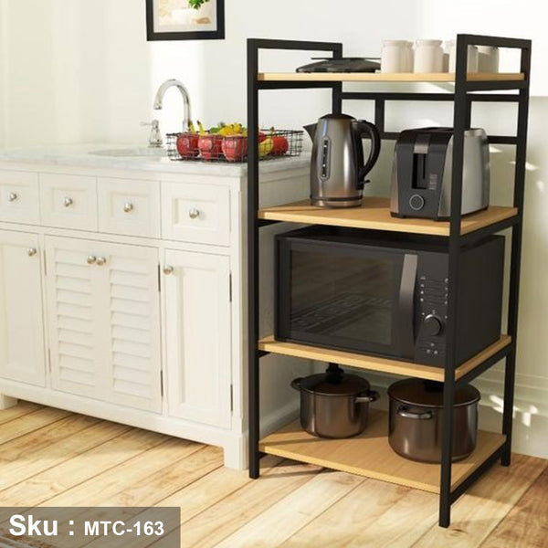 Electrostatic paint metal kitchen storage unit -MTC-163